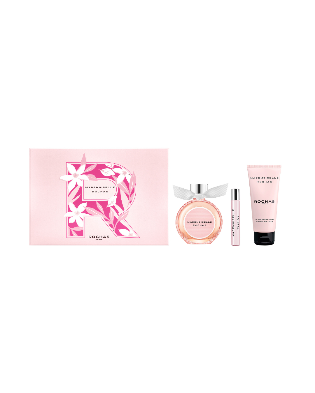Gift Set Rochas Mademoiselle Edp 90Ml+7,5Ml+Bl100Ml-2025