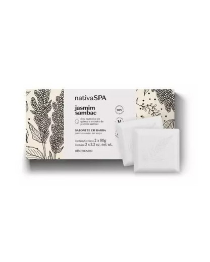 Jabón en barra Nativa Spa 2x90gr