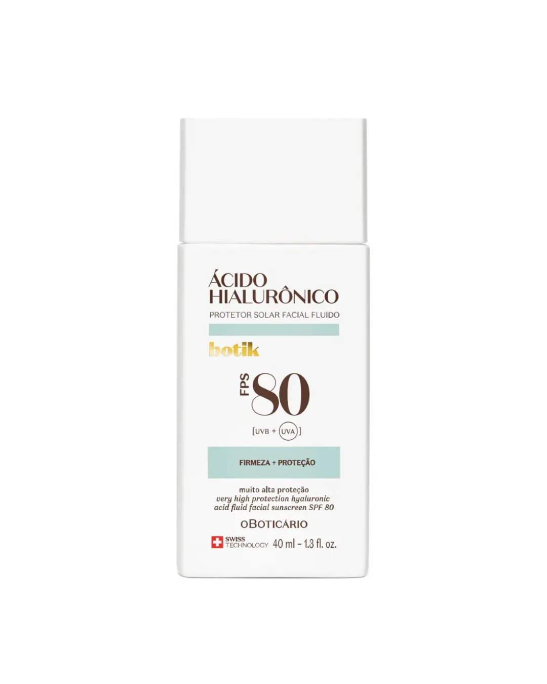 Botik Protector Facial Fps80 Ácido Hialurónico 40Ml